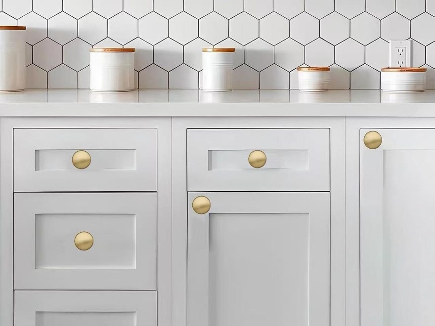 Brass Cabinet Hardware Knobs photo 4
