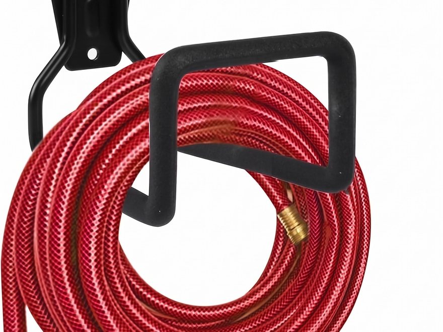 Wall-Mounted Hose Holder